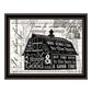 SIMPLE & GOOD BARN Black Framed Print Wall Art