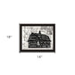 SIMPLE & GOOD BARN Black Framed Print Wall Art