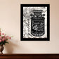 FARM SWEET FARM MILK CAN Black Framed Print Wall Art