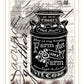 FARM SWEET FARM MILK CAN Black Framed Print Wall Art