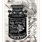 FARM SWEET FARM MILK CAN Black Framed Print Wall Art