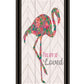 You are so loved Flamingo Black Framed Print Wall Art