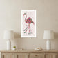 Be A Flamingo Black Framed Wall Art