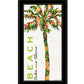 Beach Take Me There Black Framed Print Wall Art