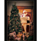 Naughty Or Nice Black Framed Print Wall Art
