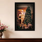 Naughty Or Nice Black Framed Print Wall Art
