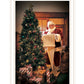 Naughty Or Nice Black Framed Print Wall Art