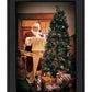 Naughty Or Nice Black Framed Print Wall Art