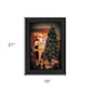 Naughty Or Nice Black Framed Print Wall Art