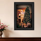 Naughty Or Nice Black Framed Print Wall Art