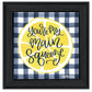 Main Squeeze Black Framed Print Wall Art