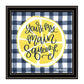 Main Squeeze Black Framed Print Wall Art