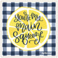 Main Squeeze White Framed Print Wall Art
