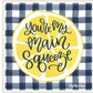 Main Squeeze White Framed Print Wall Art