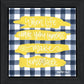 Make Lemonade Black Framed Print Wall Art