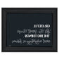 Grateful For Everything Black Framed Print Wall Art