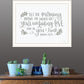 Your Unfailing Love Black Framed Print Wall Art