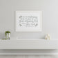 Your Unfailing Love Black Framed Print Wall Art