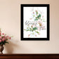 Everything Bloom Black Framed Print Wall Art