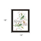 Everything Bloom Black Framed Print Wall Art