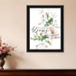 Everything Bloom Black Framed Print Wall Art