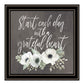 Grateful Heart Black Framed Print Wall Art