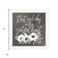 Grateful Heart Black Framed Print Wall Art