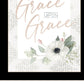 Grace Upon Grace White Framed Print Wall Art