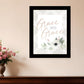 Grace Upon Grace White Framed Print Wall Art
