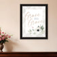 Grace Upon Grace White Framed Print Wall Art