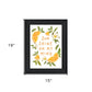 Sun Shine on My Mind Black Framed Print Wall Art