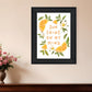Sun Shine on My Mind Black Framed Print Wall Art