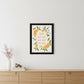 Sun Shine on My Mind Black Framed Print Wall Art