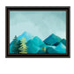 Adventure Awaits Black Framed Print Wall Art