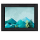 Adventure Awaits Black Framed Print Wall Art