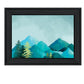 Adventure Awaits Black Framed Print Wall Art