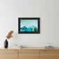 Adventure Awaits Black Framed Print Wall Art