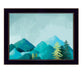Adventure Awaits Black Framed Print Wall Art