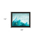 Adventure Awaits Black Framed Print Wall Art