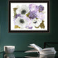 Lilacs and Anemone Black Framed Print Wall Art