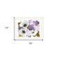 Lilacs and Anemone Black Framed Print Wall Art