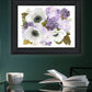 Lilacs and Anemone Black Framed Print Wall Art