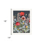 Summer Garden Buzz Black Framed Print Wall Art