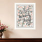 Collect Moments Not Things Black Framed Print Wall Art