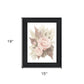 BOHEMIAN BOUQUET Black Framed Print Wall Art