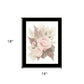 BOHEMIAN BOUQUET Black Framed Print Wall Art