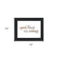 Good Things Are Coming Black Framed Print Wall Art