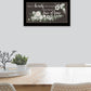Love At Home Black Framed Print Wall Art