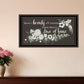 Love At Home Black Framed Print Wall Art
