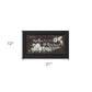 Together They Built Black Framed Print Wall Art